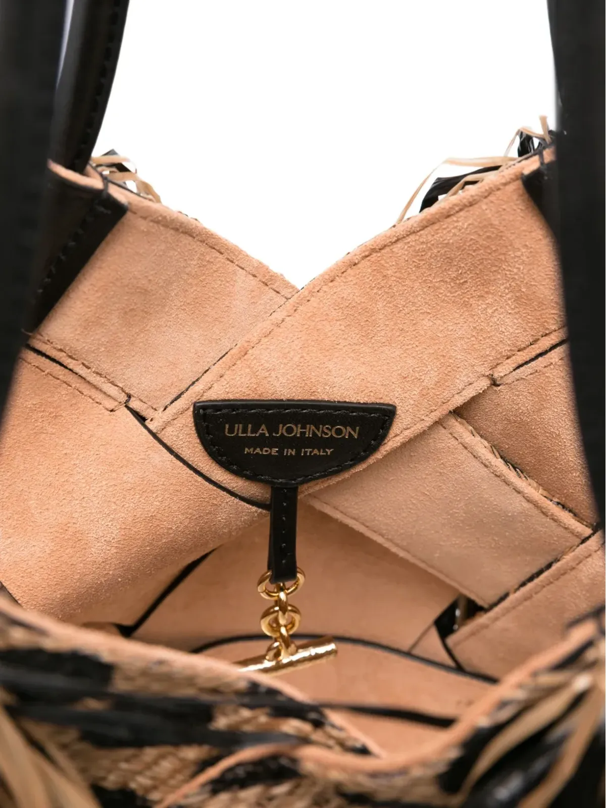 Ulla Johnson シャーロット フリンジ レザー ショルダーバッグ - 画像4