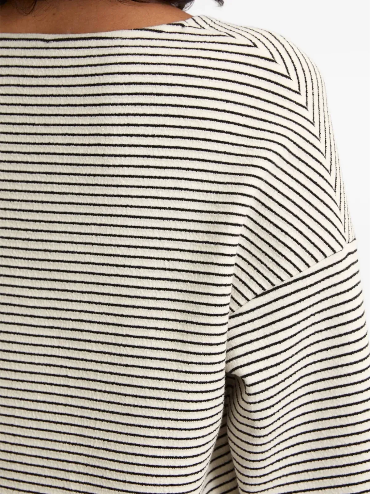 Marc O'Polo ストライプTシャツ - ホワイト - 画像5