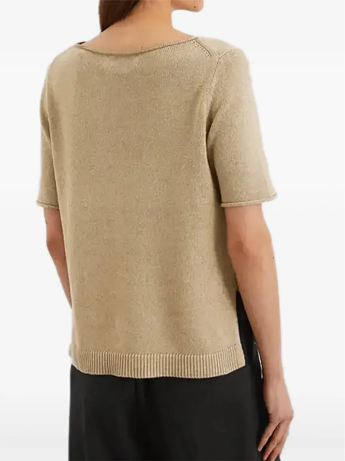 Marc O'Polo ボートネックニットTシャツ - 画像3