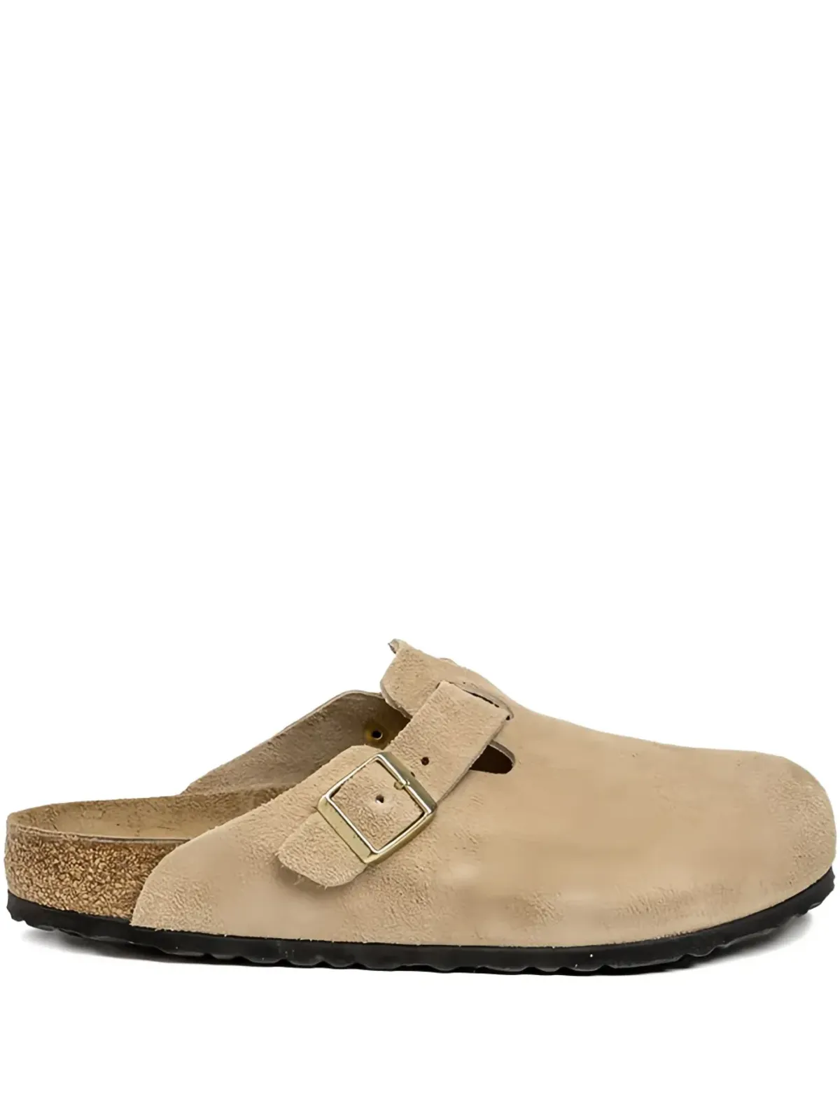 Birkenstock ボストンバックル スエード サンダル - 画像1