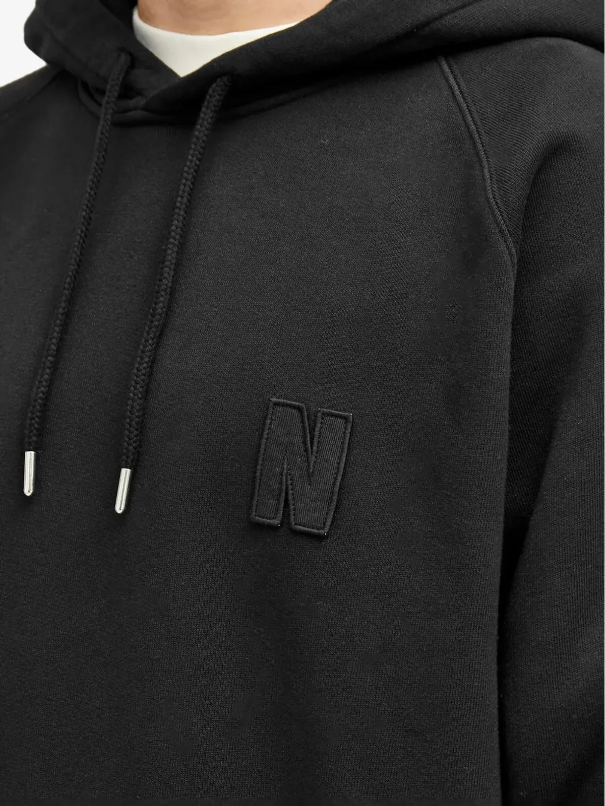 Norse Projects ロゴパッチ フーディー - 画像5