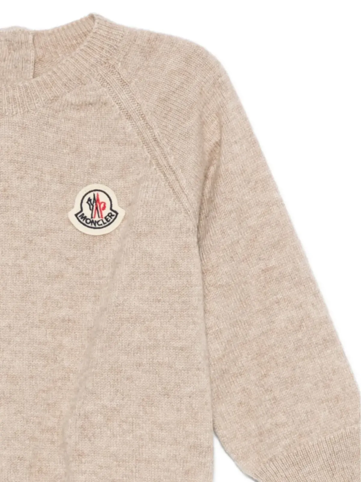 Moncler Enfant ロゴパッチ ラグランスリーブ セーター - 画像3
