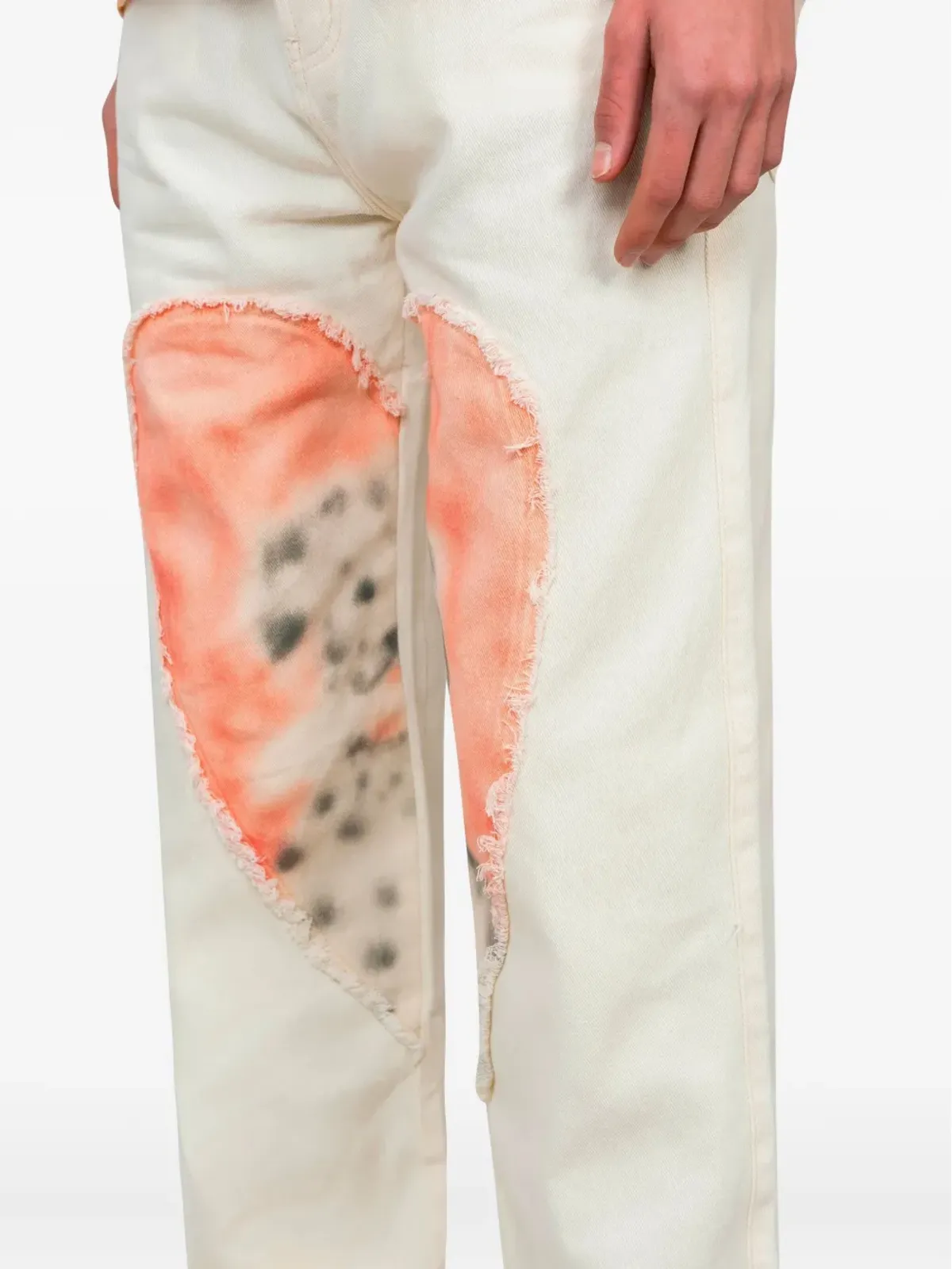 CARNE BOLLENTE Osiris ハートパッチパンツ - 画像5