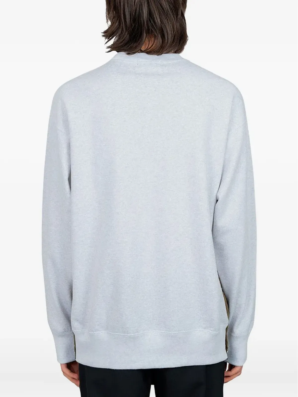 Comme des Garçons Homme ボタンディテール クルーネック スウェットシャツ - Blue - 画像3