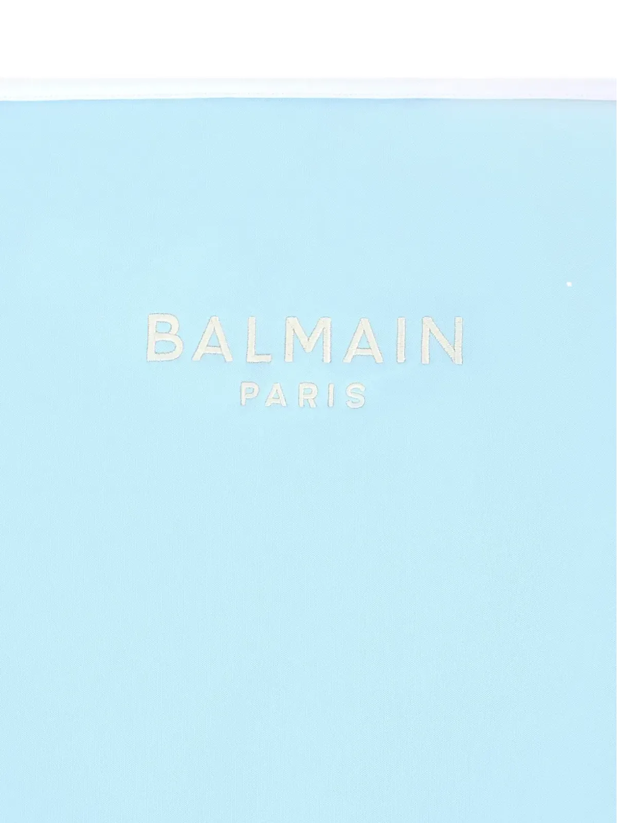 Balmain Kids ロゴ刺繍スリープバッグ - 画像3