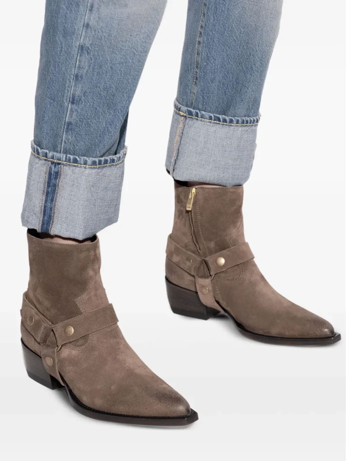 Golden Goose Debbie スエードブーツ - 画像5