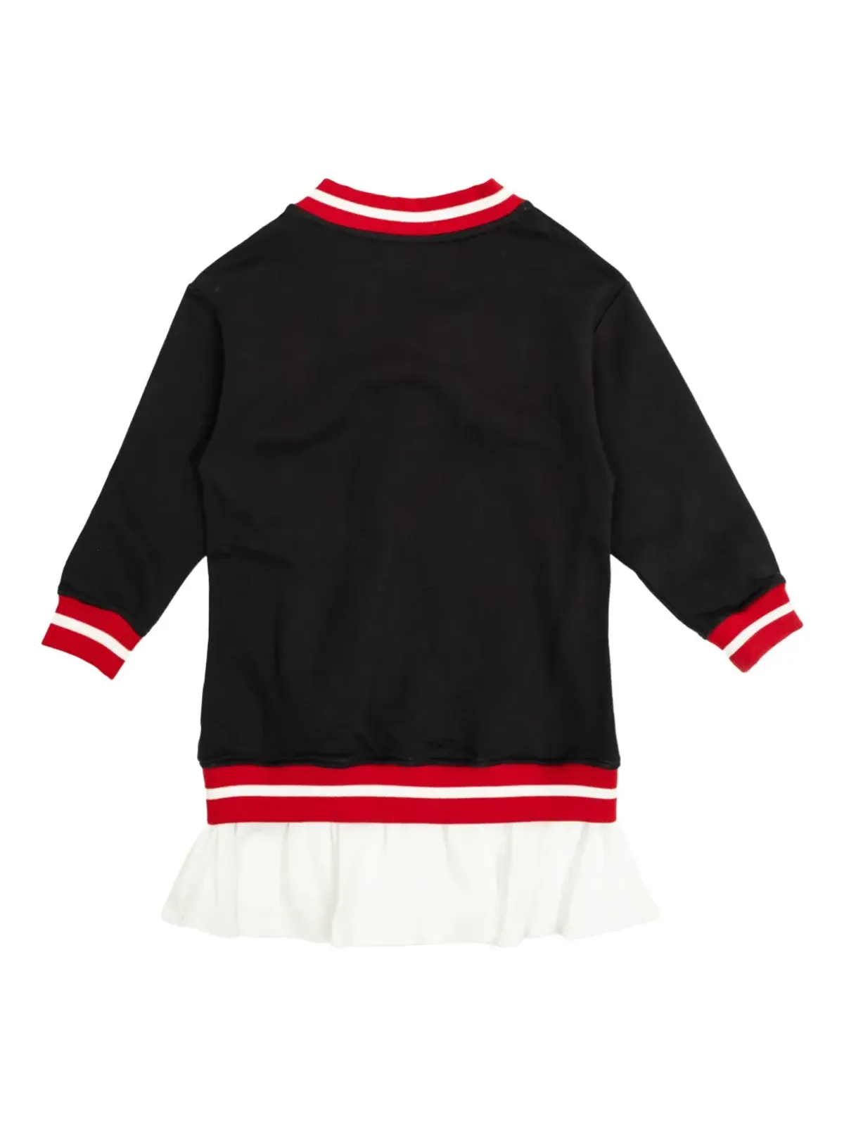 Balmain Kids Vネック・フリルドレス - 画像2