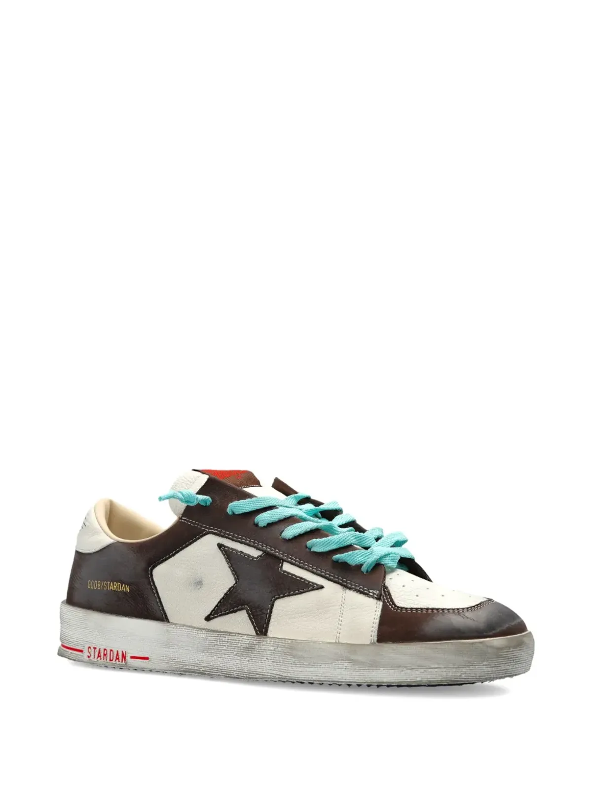 Golden Goose スター・ディテール レザー スニーカー - Neutrals - 画像2