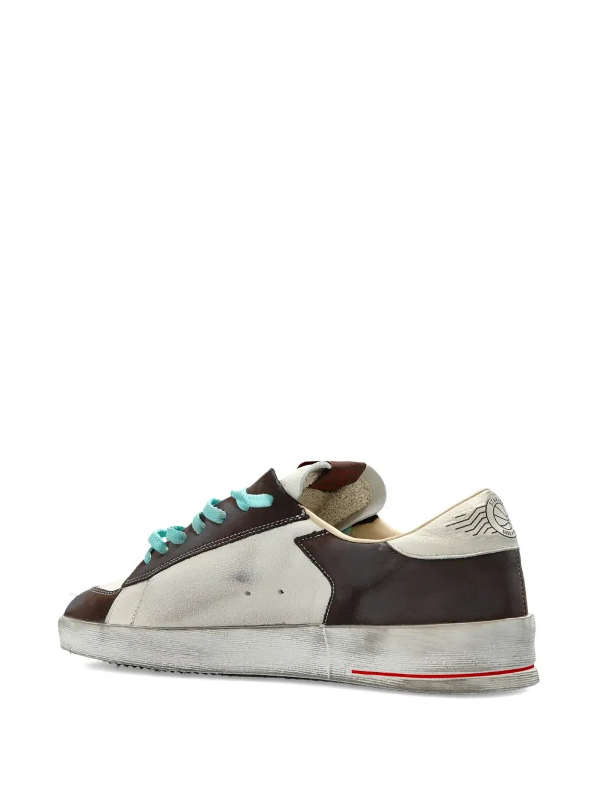 Golden Goose スター・ディテール レザー スニーカー - Neutrals - 画像3