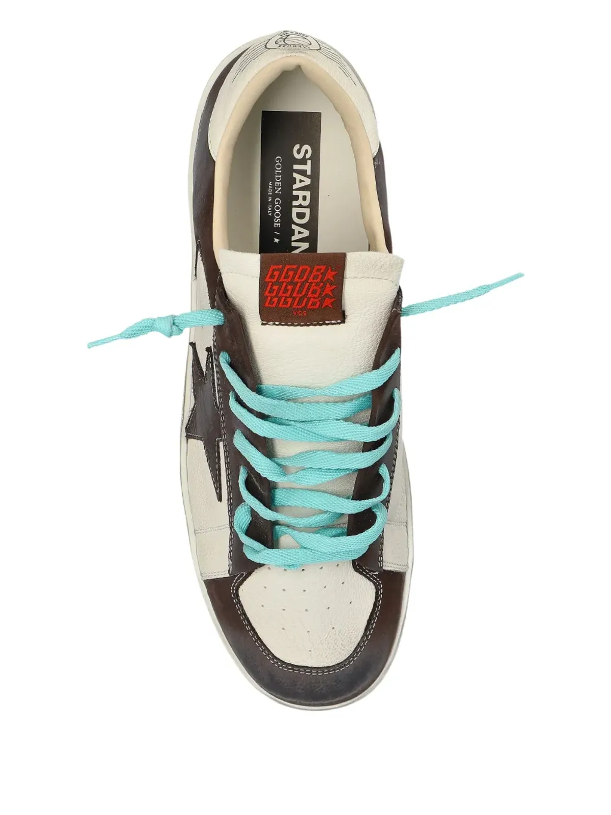 Golden Goose スター・ディテール レザー スニーカー - Neutrals - 画像4