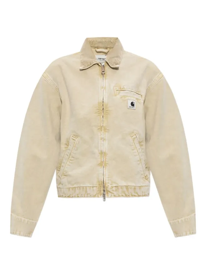 Carhartt WIP Carhartt WIP Emery オーガニックコットン ジップアップ デニムジャケット ベージュの商品画像