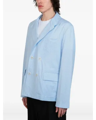 sacai ピンストライプ ダブルブレスト ブレザー - サムネイル2