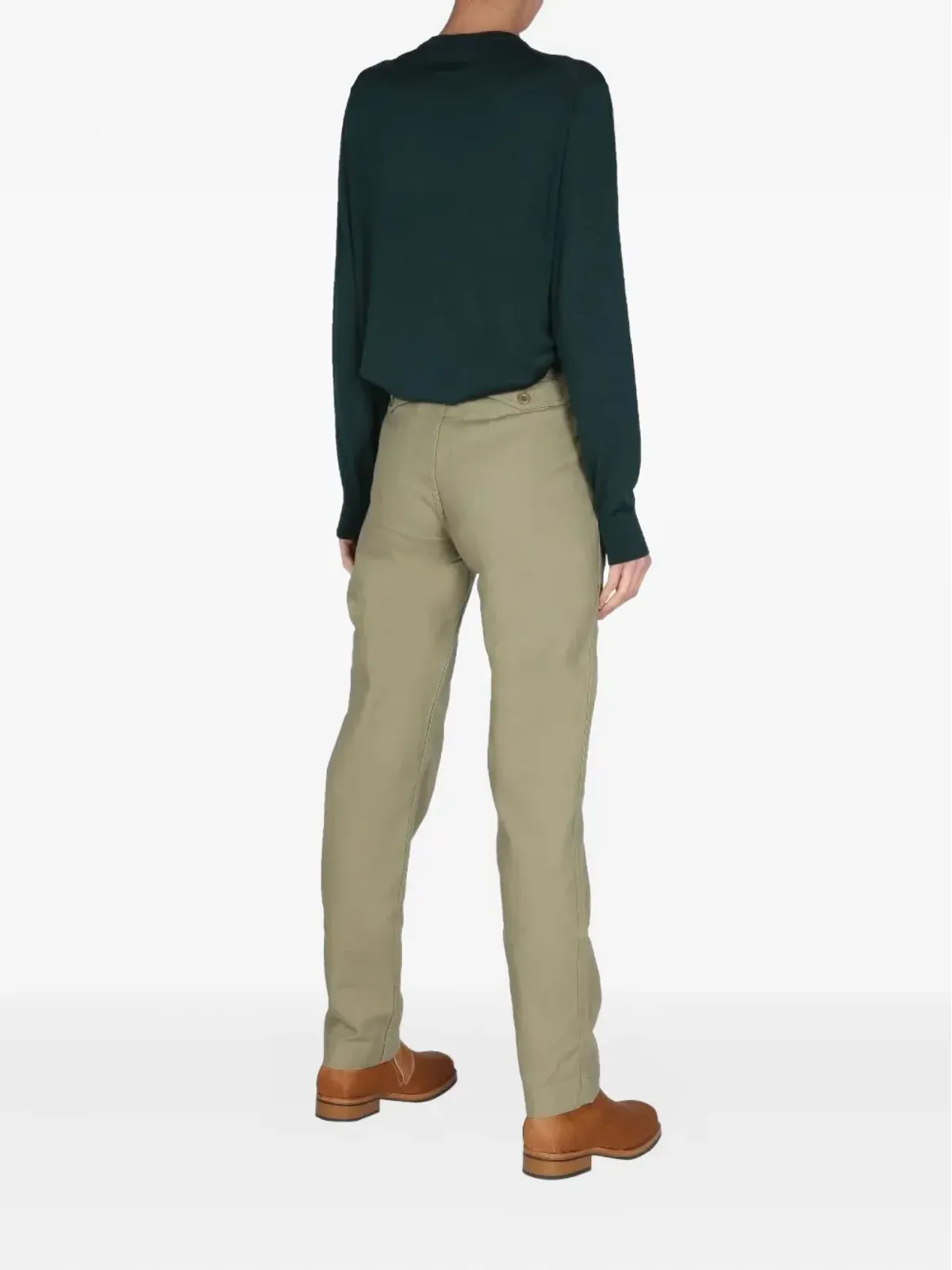 Nigel Cabourn ストレートレッグパンツ - グリーン - 画像2