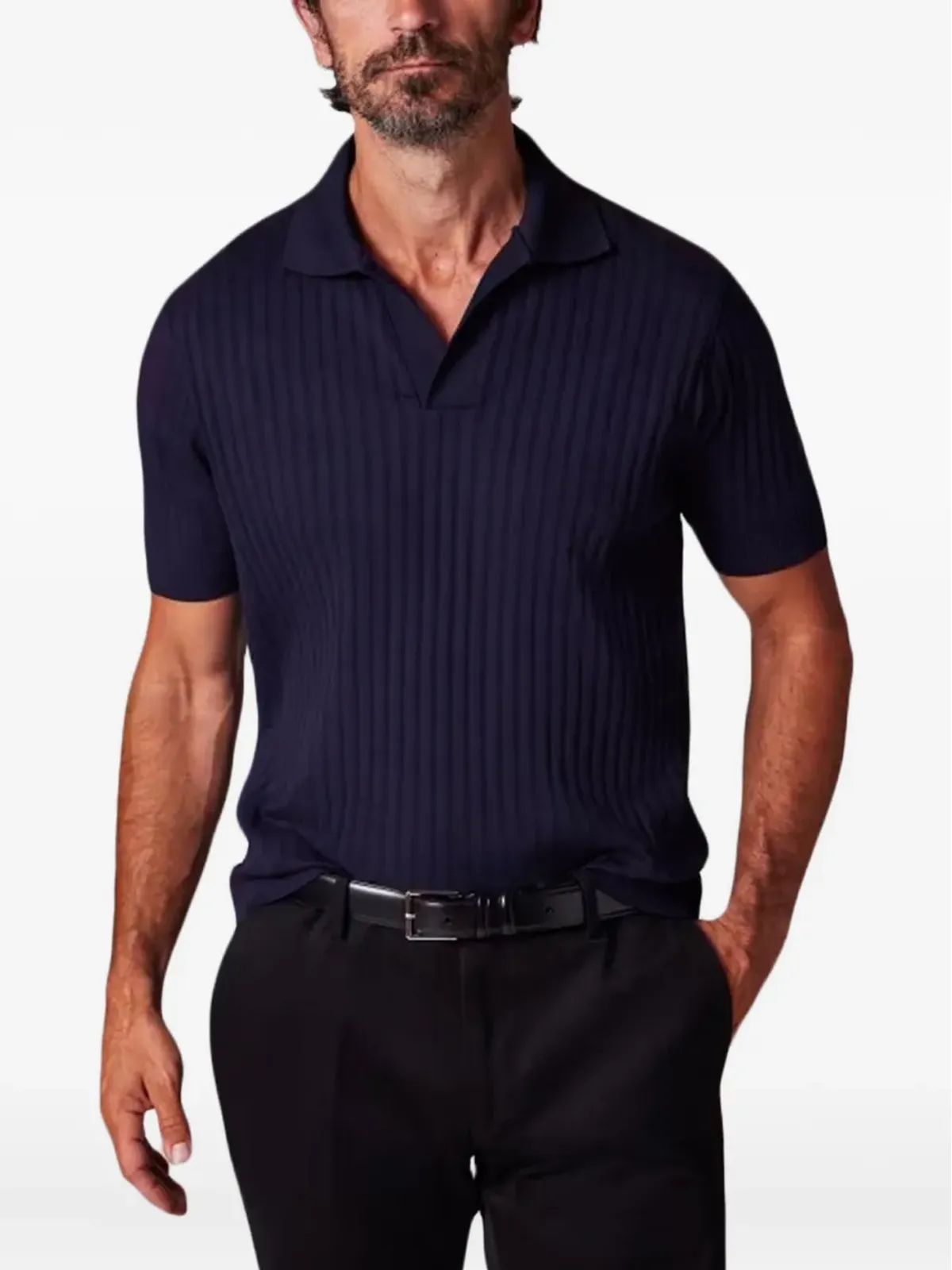 Paul Smith リブ編みTシャツ - 画像2