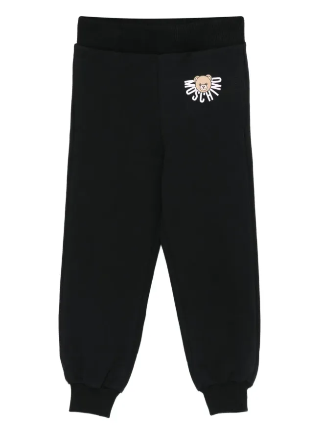 Moschino Kids Moschino Kids テディロゴ コットンパンツの商品画像
