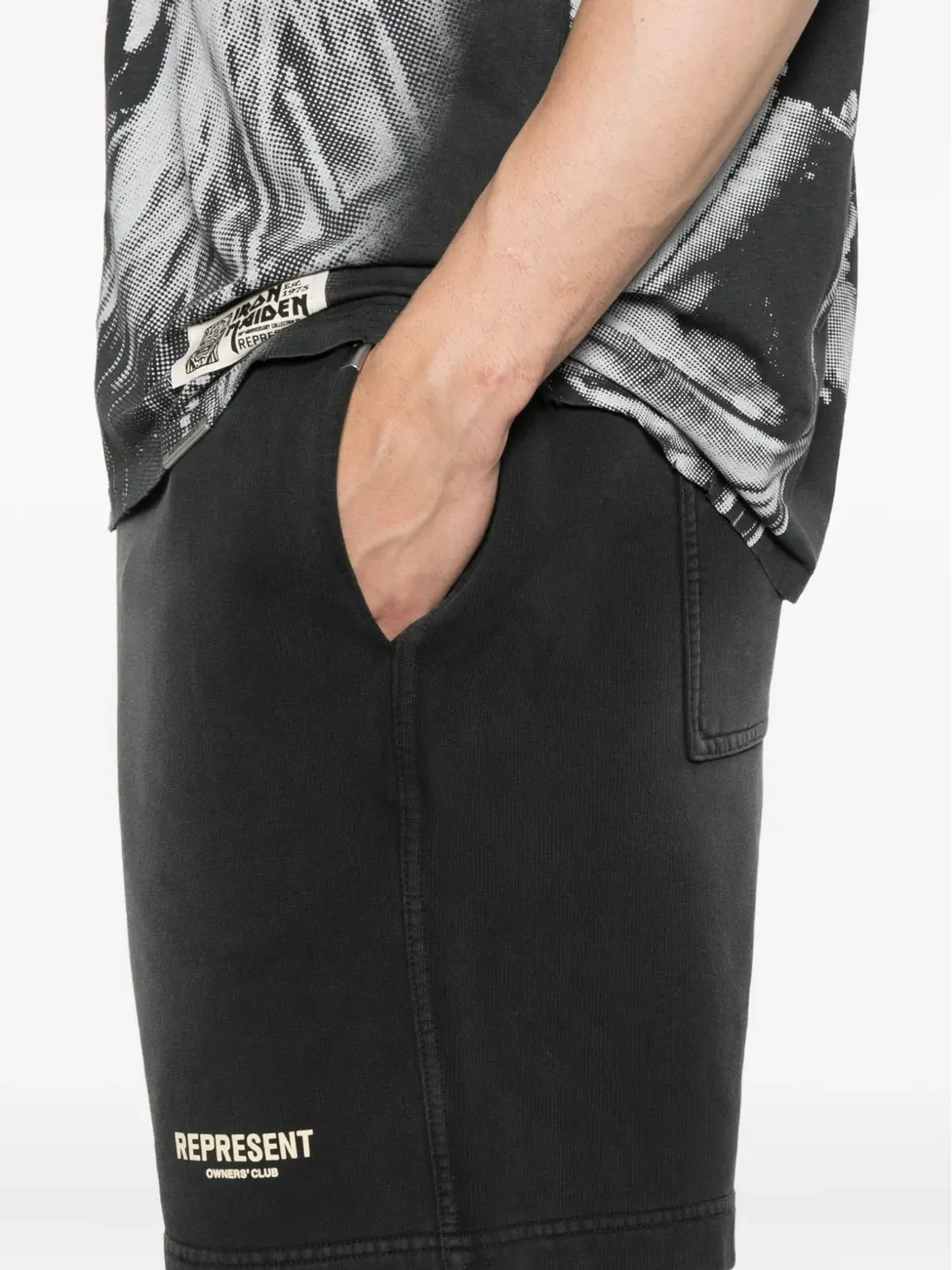 Represent エラスティックウエストバンド コットンショーツ - 画像5