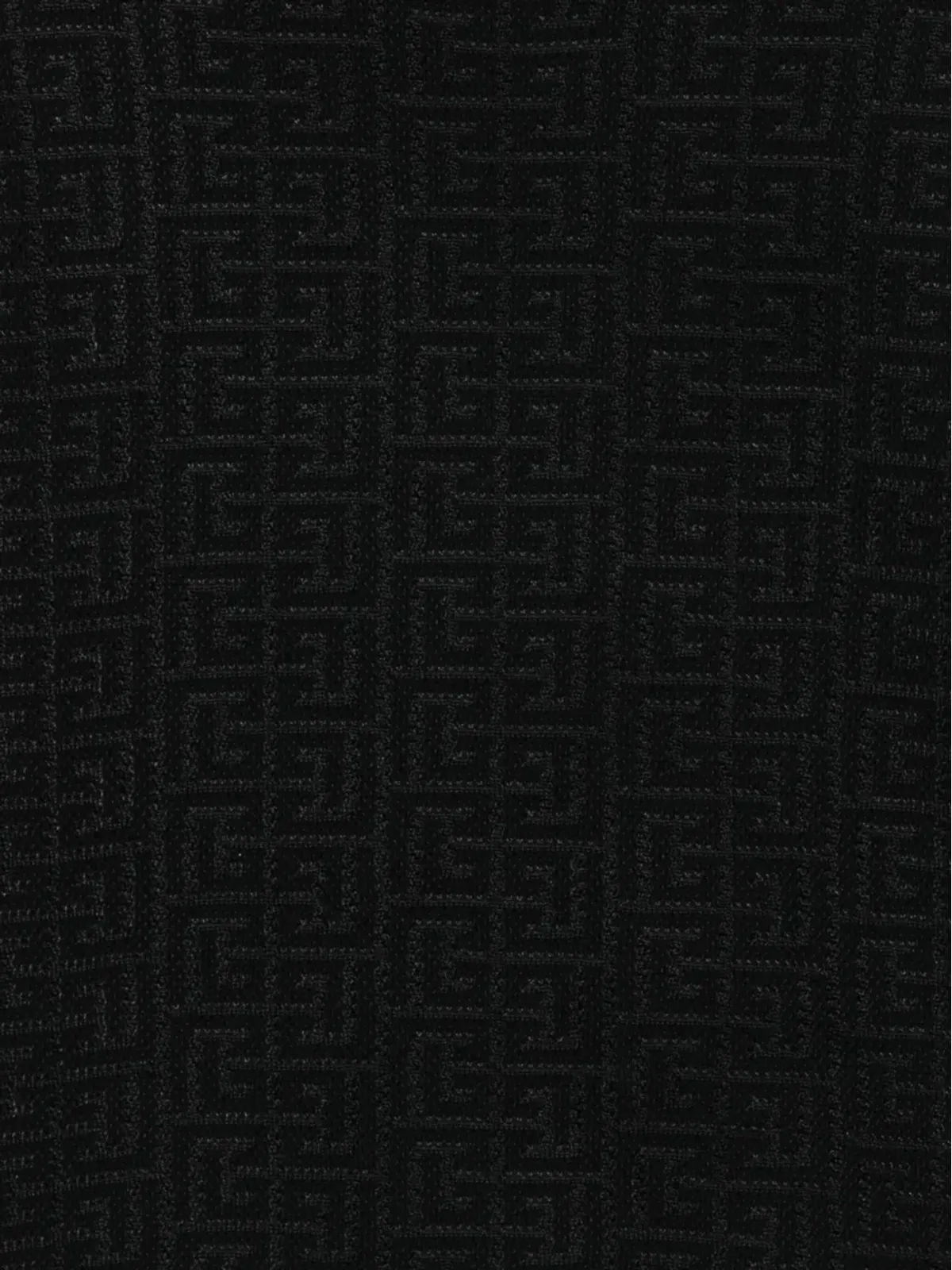 Balmain Kids monogram-pattern sweater - Black - 画像3