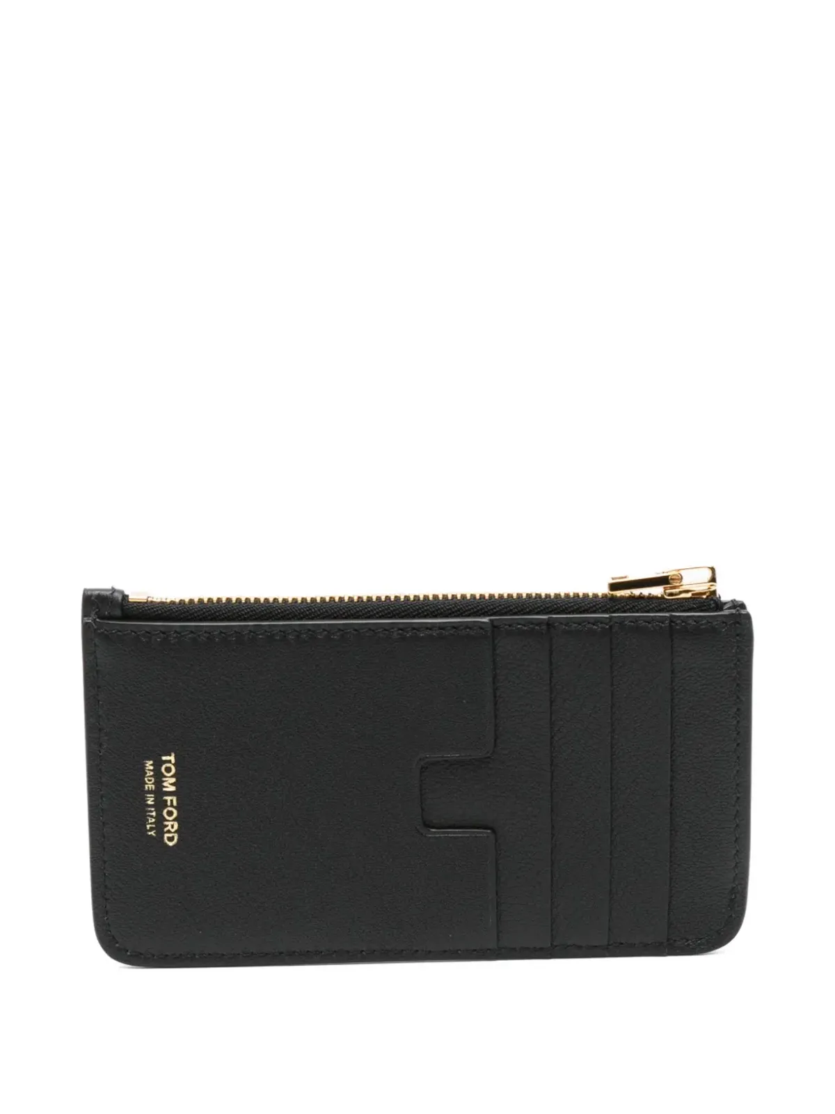 TOM FORD パドロックディテール カードホルダー ブラック - 画像2