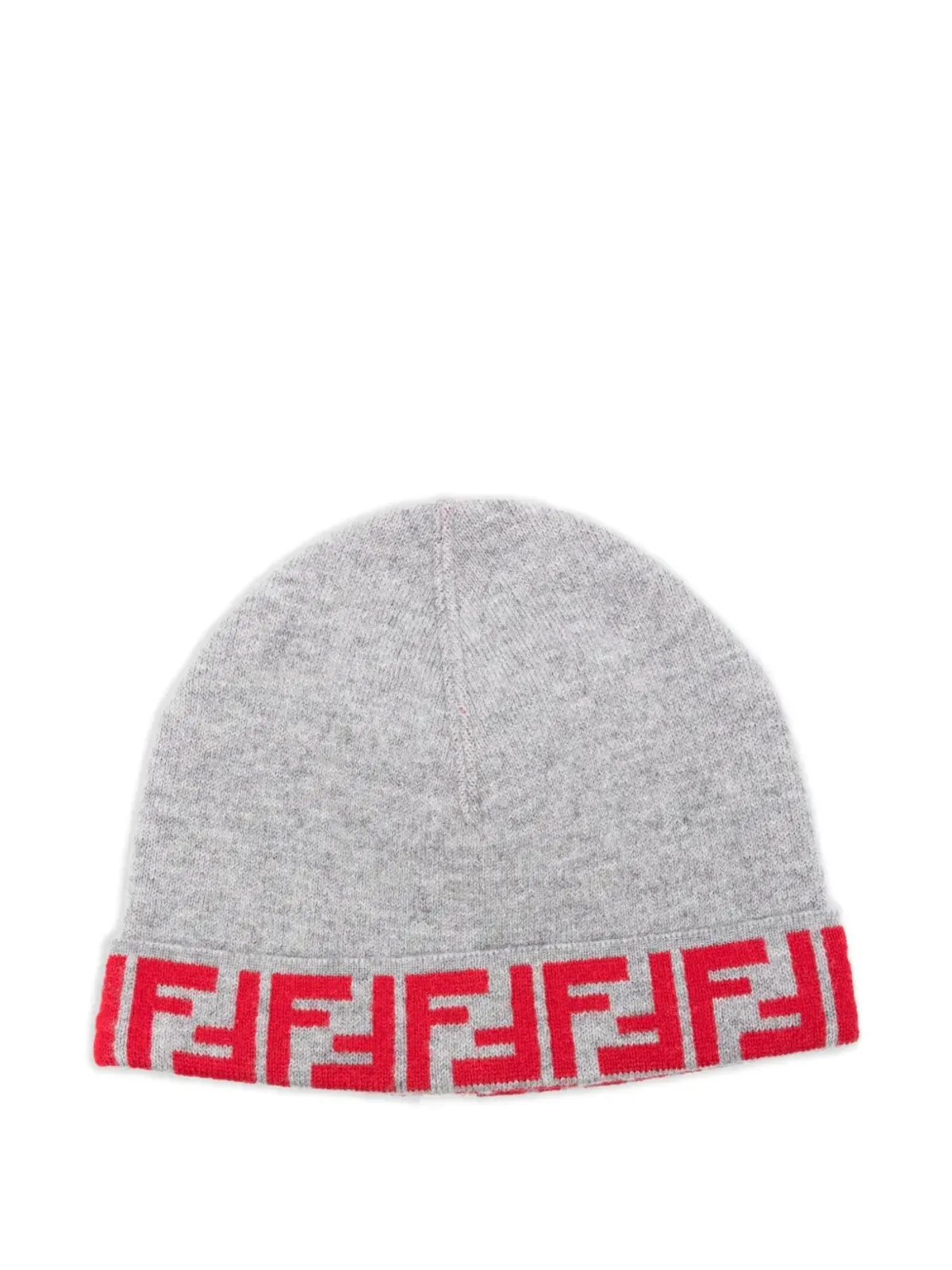 Fendi Kids Zucca-pattern beanie - 画像1