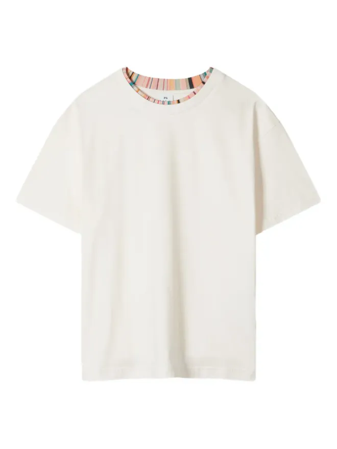 PS Paul Smith PS Paul Smith ストライプ装飾のTシャツの商品画像
