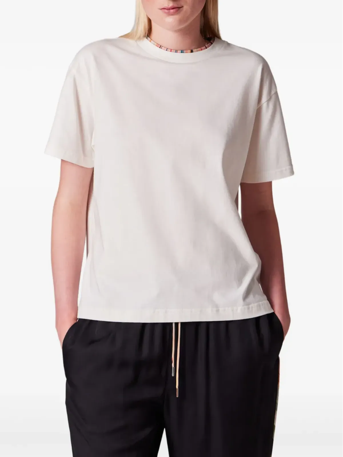 PS Paul Smith ストライプ装飾のTシャツ - 画像2