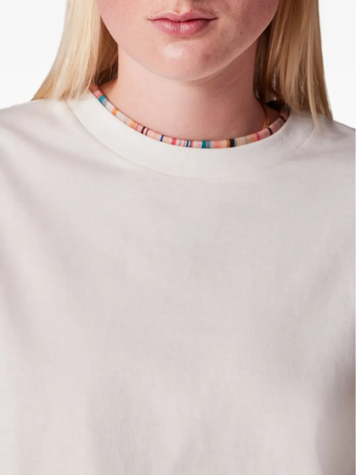 PS Paul Smith ストライプ装飾のTシャツ - 画像3