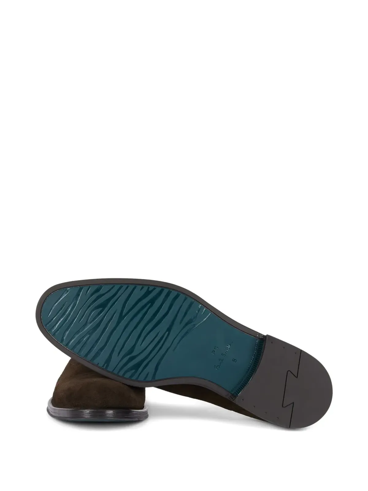 PS Paul Smith スエード オックスフォードシューズ ブラウン - 画像4