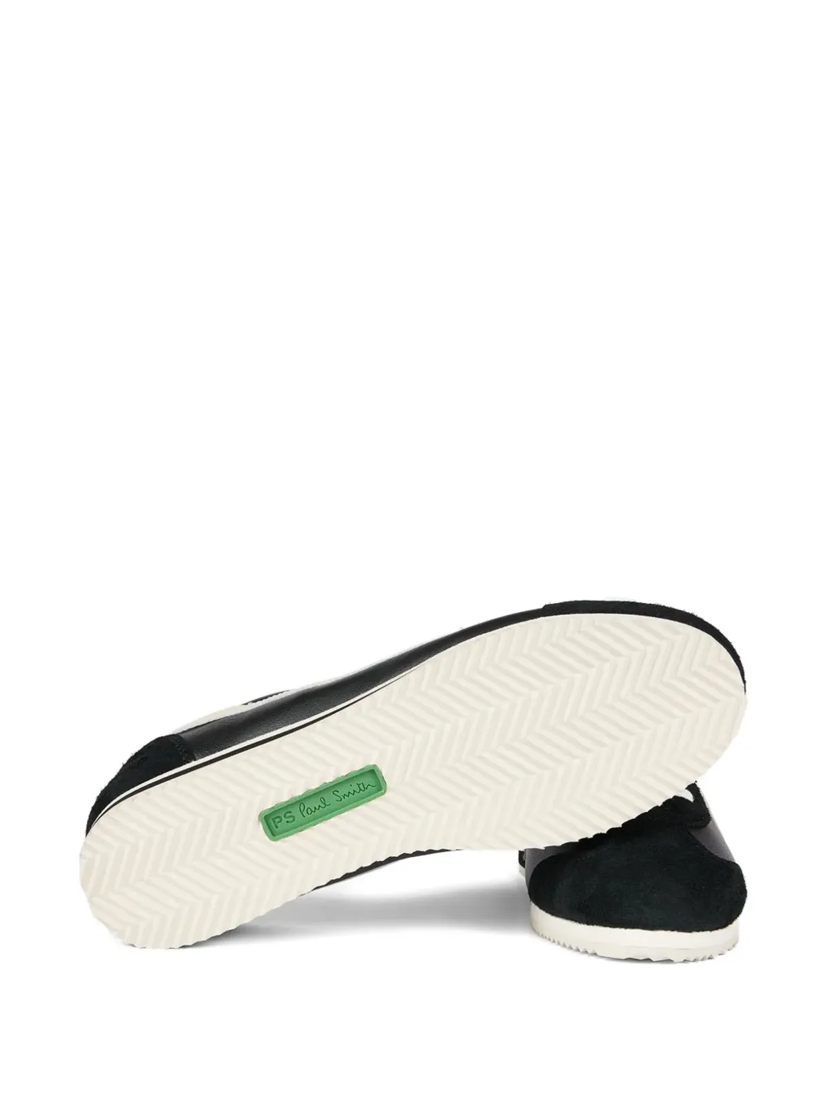 PS Paul Smith アタランタ レザー パネルド スニーカー ブラック - 画像5