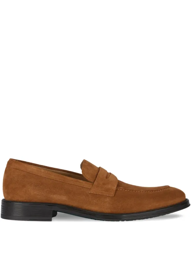 PS Paul Smith PS Paul Smith スエードパネルドローファー ブラウンの商品画像
