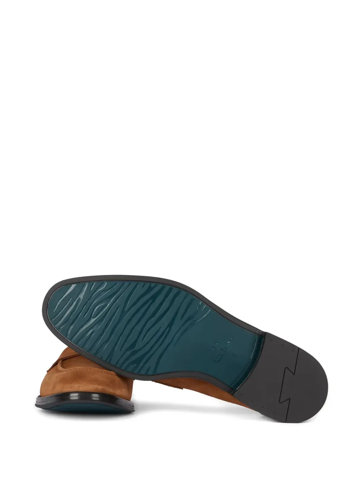 PS Paul Smith スエードパネルドローファー ブラウン - 画像5