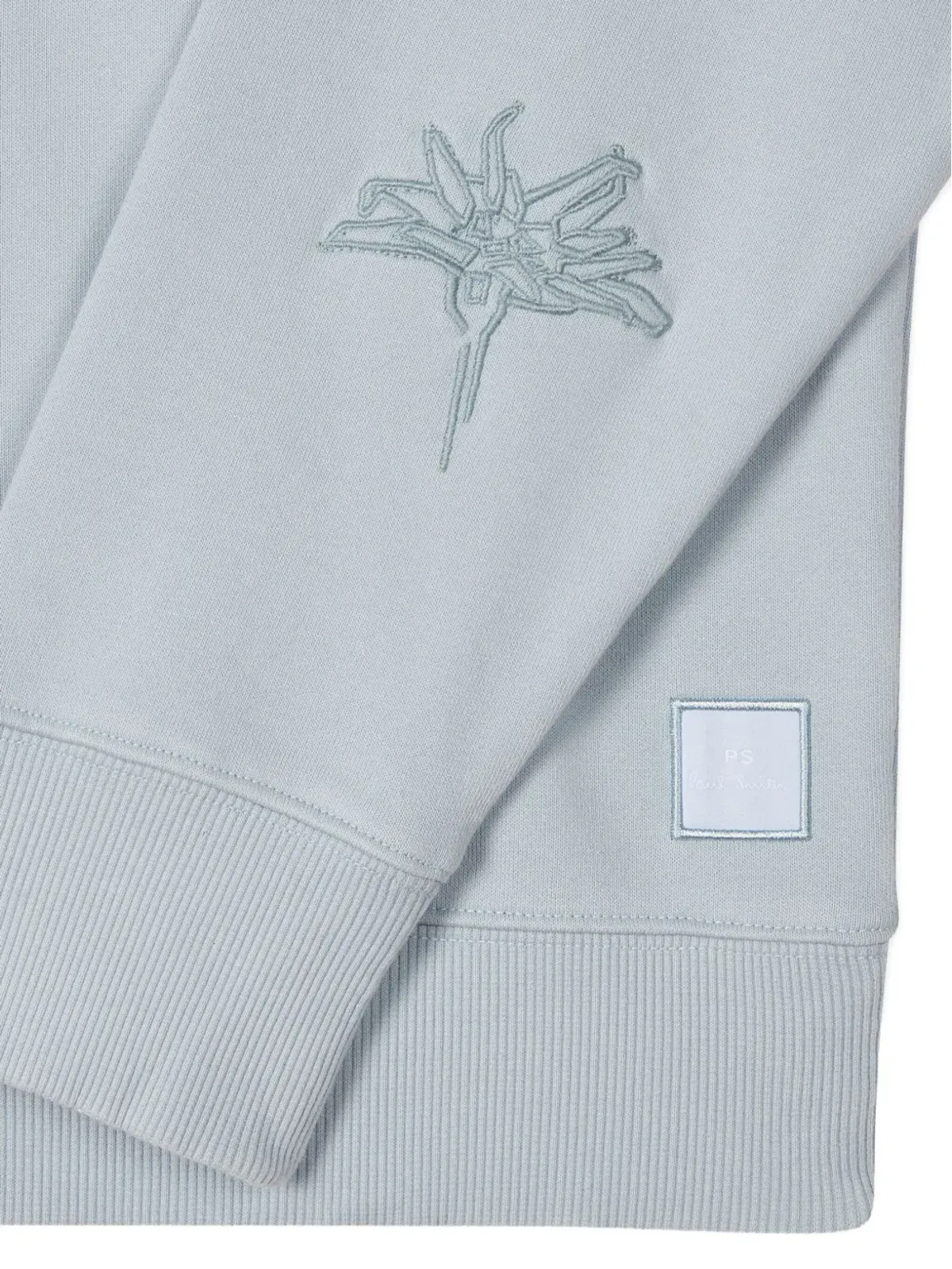 PS Paul Smith 刺繍ディテール半ジップスウェットシャツ - 画像5