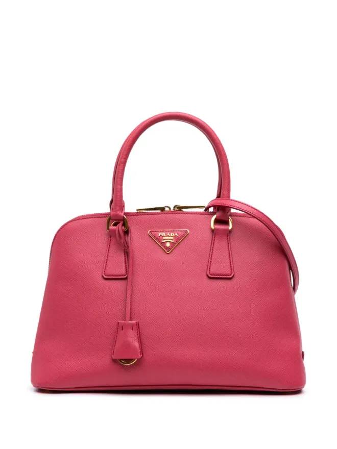 Prada Pre-Owned Prada Pre-Owned サフィアーノ Lux プロムナード サッチェルの商品画像