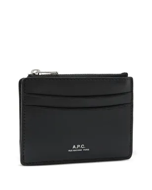 A.P.C. ジップトップ カードホルダー - ブラック - サムネイル3