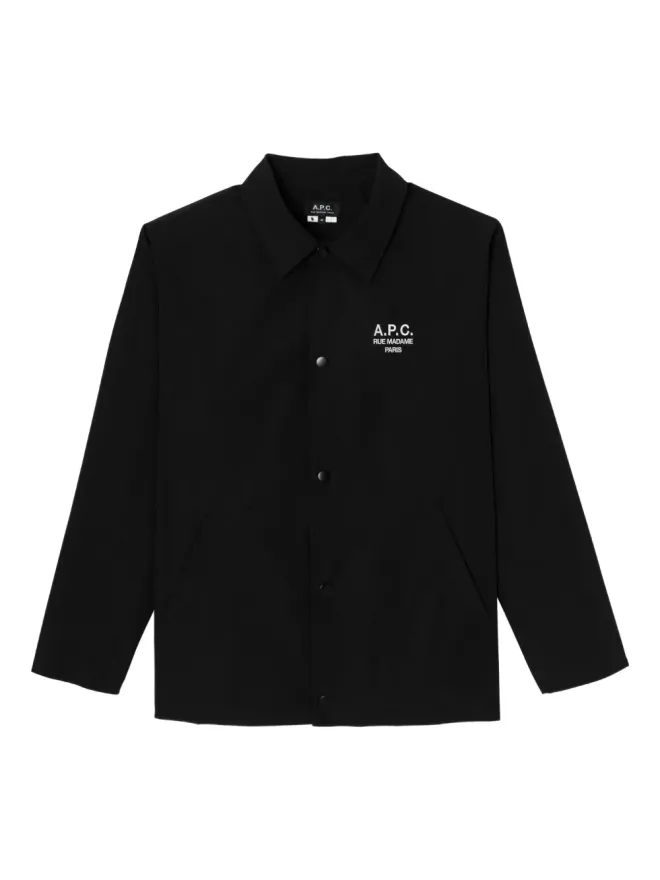 A.P.C. A.P.C. ボタン留めシャツジャケットの商品画像
