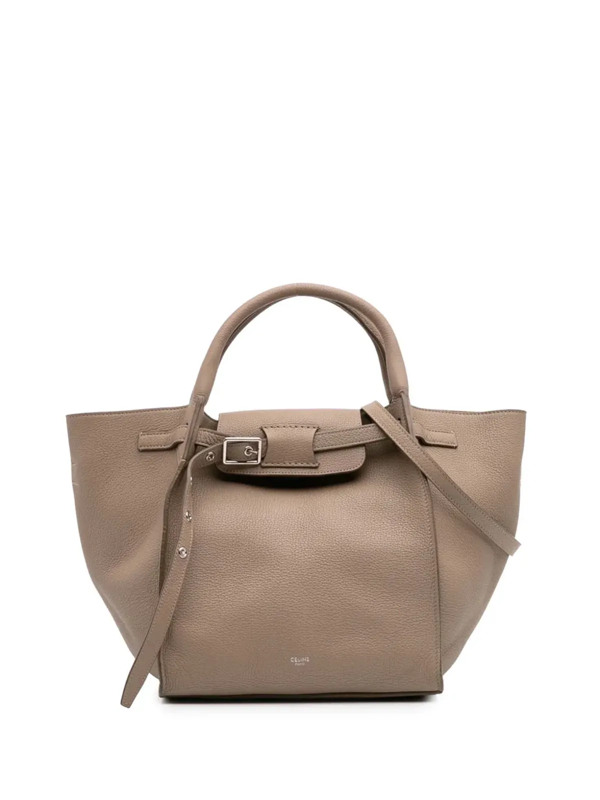 Celine Pre-Owned 2018年 小粒感カーフスキンのビッグバッグ サッチェル - 画像1