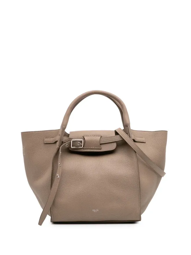Celine Pre-Owned Celine Pre-Owned 2018年 小粒感カーフスキンのビッグバッグ サッチェルの商品画像