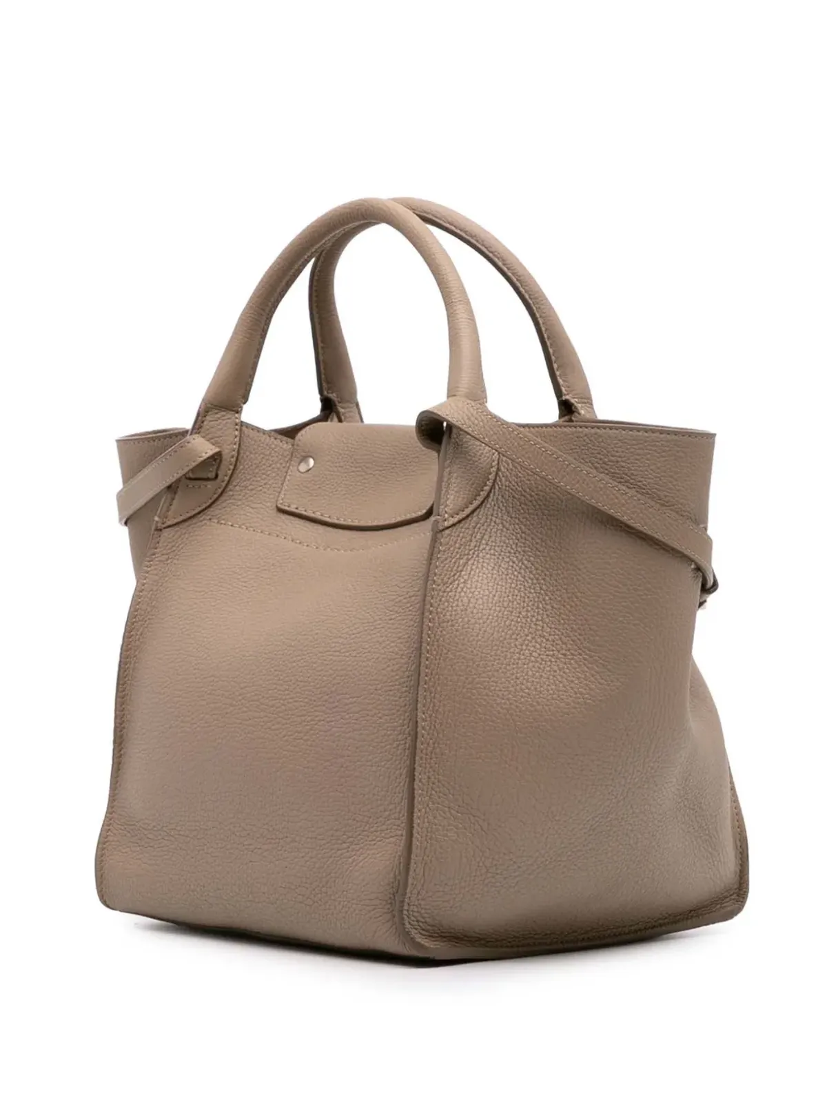 Celine Pre-Owned 2018年 小粒感カーフスキンのビッグバッグ サッチェル - 画像3