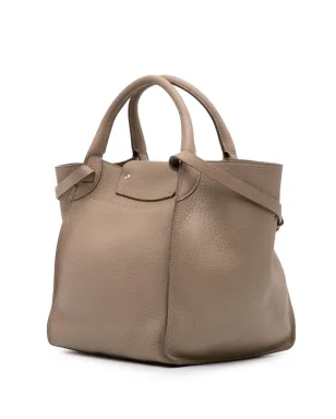 Celine Pre-Owned 2018年 小粒感カーフスキンのビッグバッグ サッチェル - サムネイル3