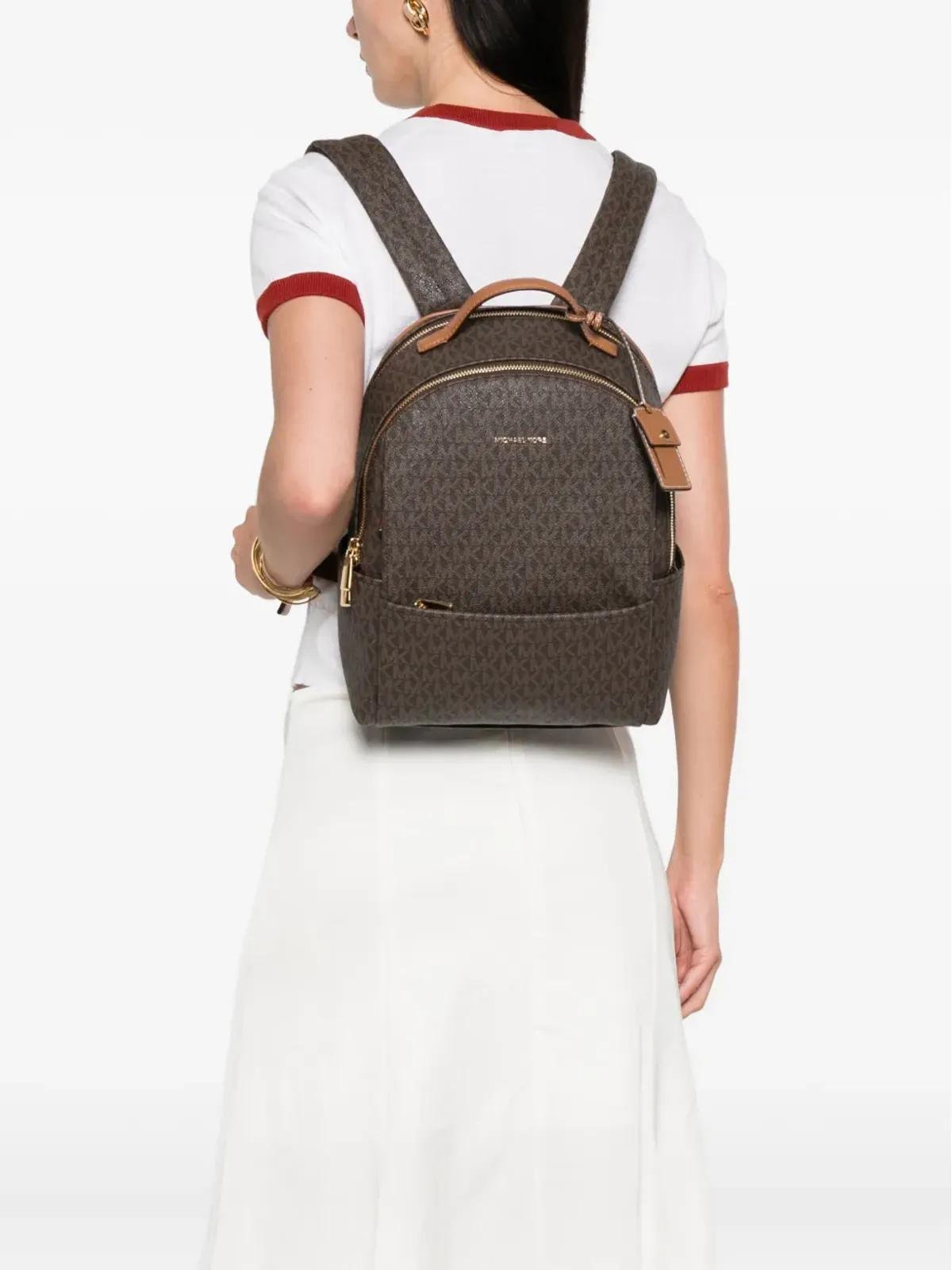 Michael Michael Kors サーブルモノグラムバックパック - 画像2