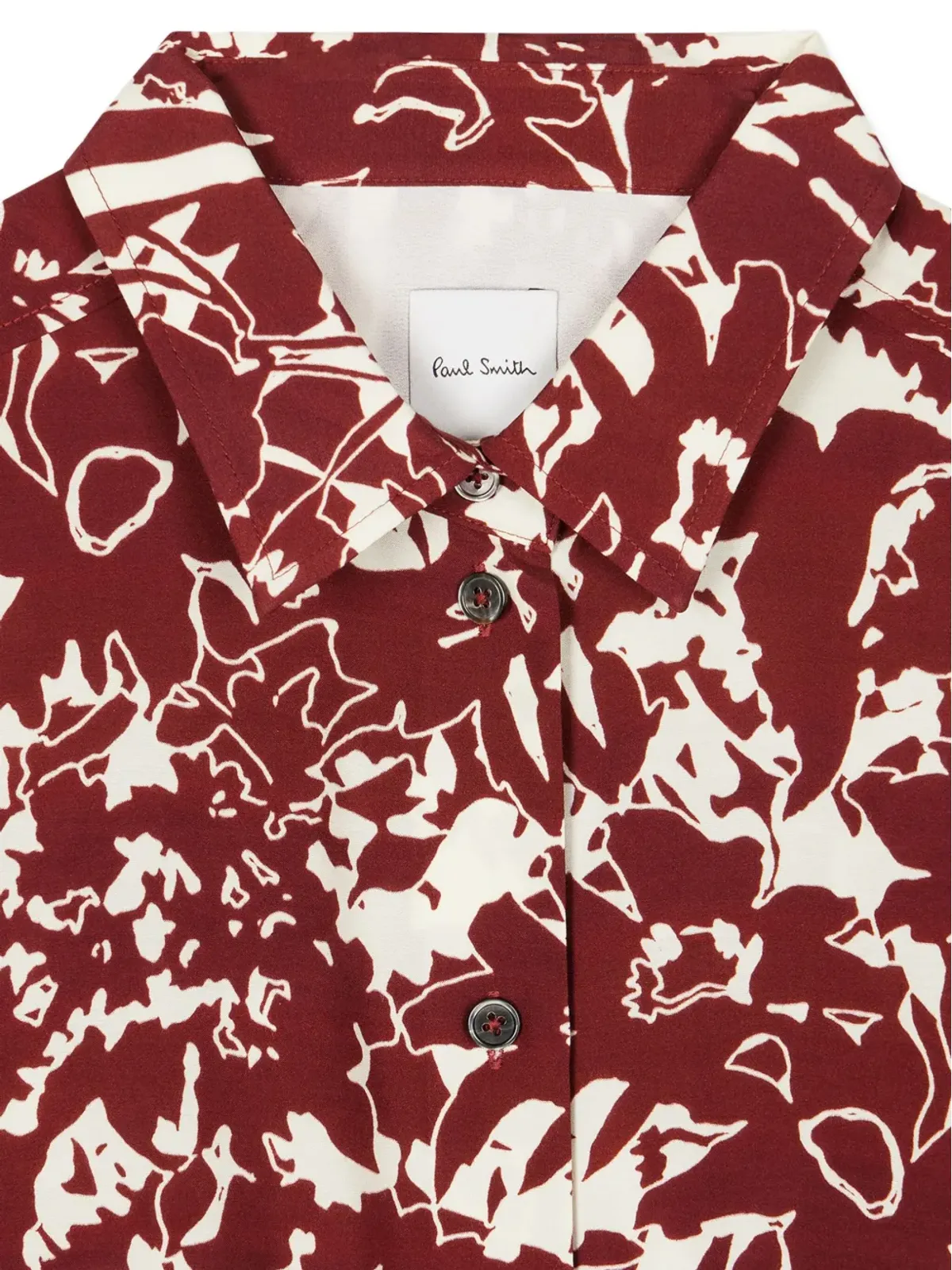 Paul Smith floral buttoned shirt - Red - 画像5