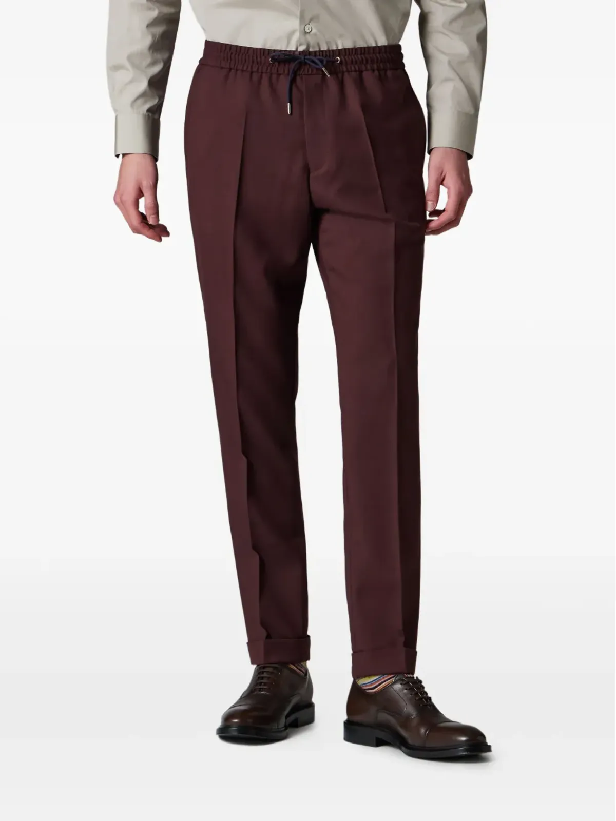 Paul Smith ドローストリングプリーツパンツ - 画像4