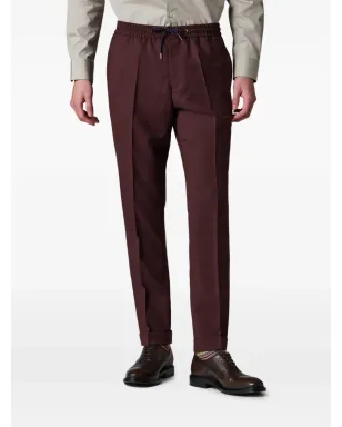 Paul Smith ドローストリングプリーツパンツ - サムネイル4