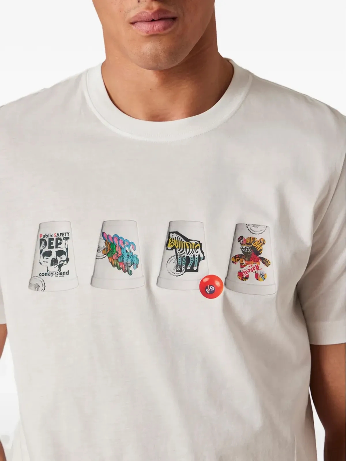 Paul Smith カップ＆ボールプリント Tシャツ - 画像3