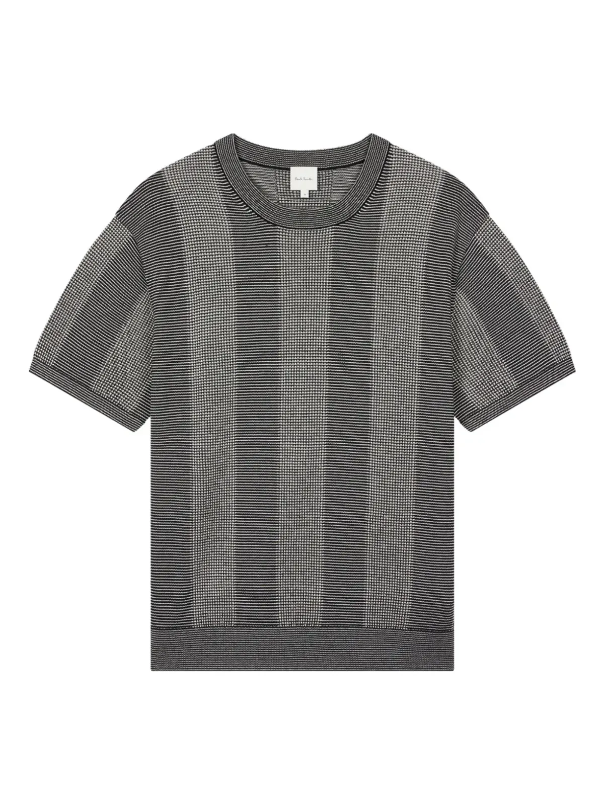 Paul Smith ストライプ柄の半袖Tシャツ - グレー - 画像1