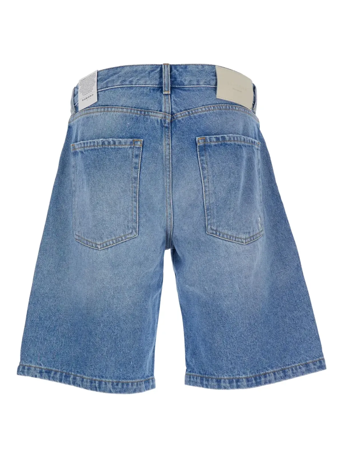 ICON DENIM ロゴパッチ デニムショーツ - 画像2