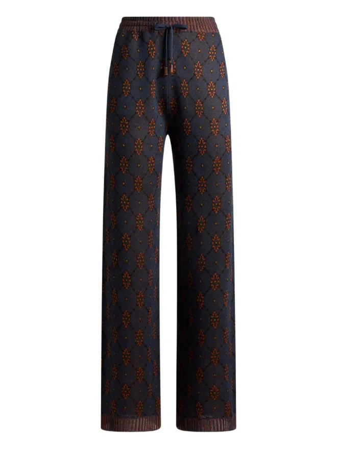 ETRO ETRO パターン柄ニットパンツの商品画像