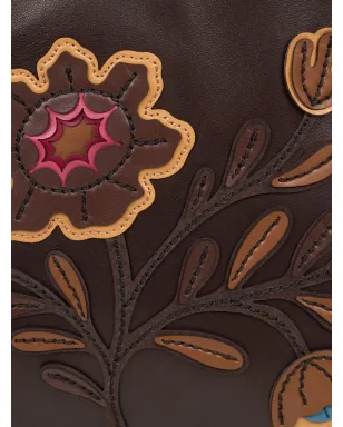 ETRO カリスペラ刺繍バケットバッグ ブラウン - サムネイル3