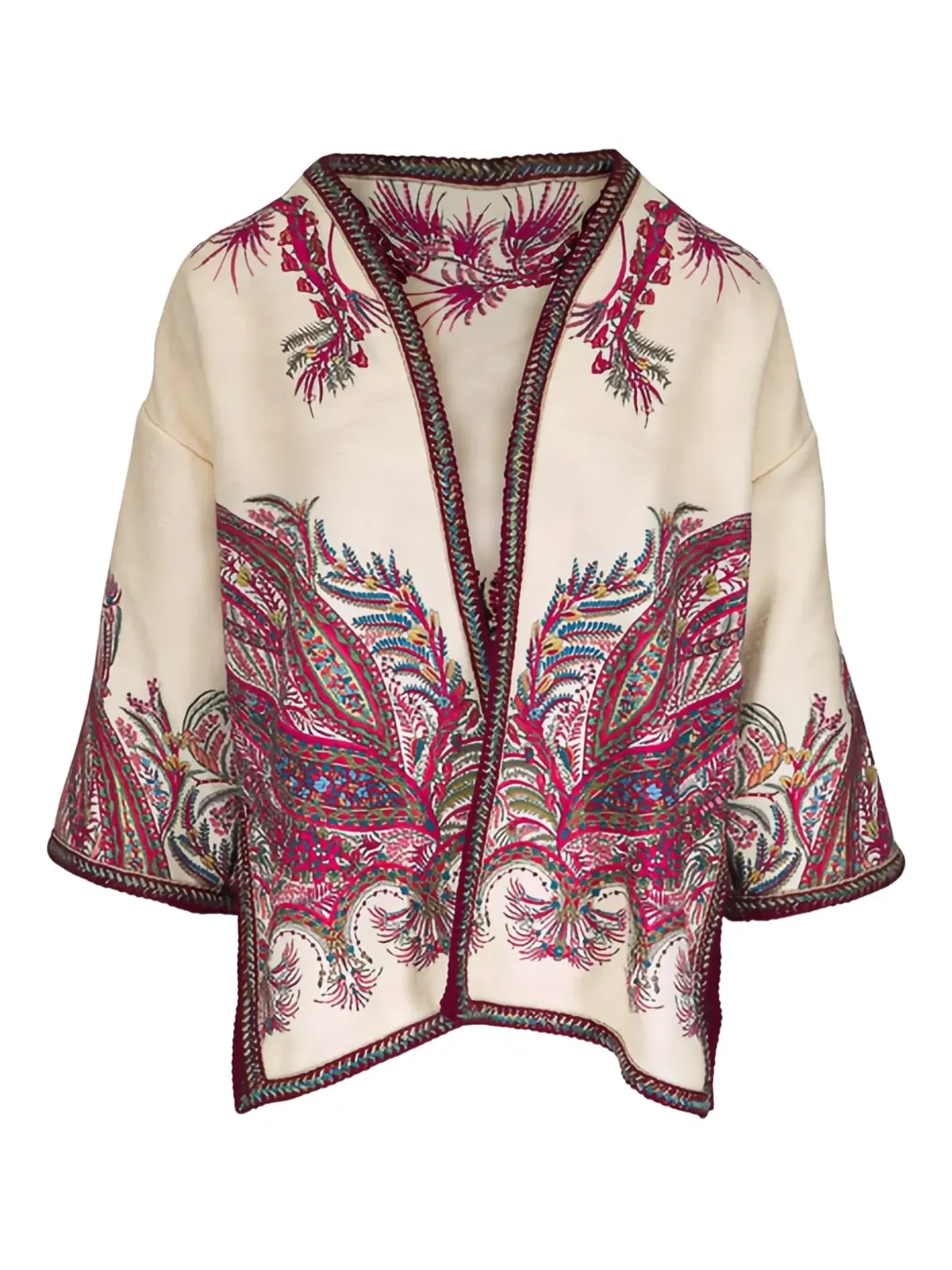 ETRO ペイズリーパターンジャケット - Neutrals - 画像1