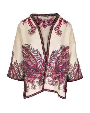 ETRO ペイズリーパターンジャケット - Neutrals - サムネイル1