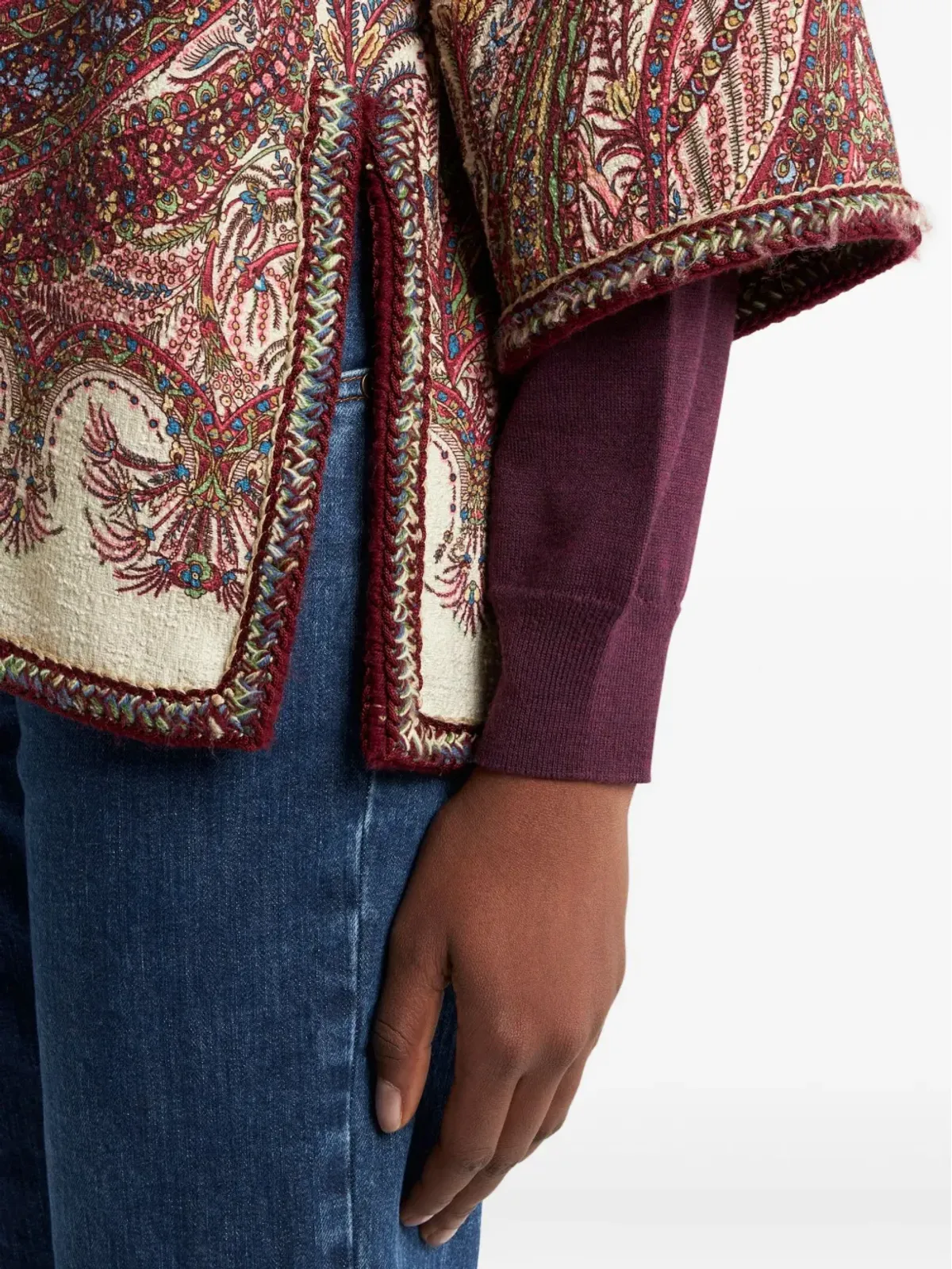 ETRO ペイズリーパターンジャケット - Neutrals - 画像4